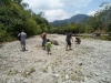 Team kebumen2013.com sedang menyusuri sungai Luk Ula - Kebumen