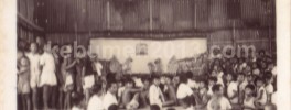 Pagelaran wayang kulit di pabrik Mexolie Panjer tahun 1951