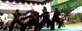 Pagelaran Seni Budaya Bela Diri Konto (Pencak Jawa) di Makodim 0709/Kebumen