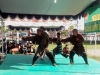 Peserta Bela Diri Konto (Pencak Jawa) beregu.