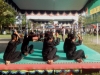 Peserta Bela Diri Konto (Pencak Jawa) beregu.