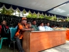 Tamu undangan agelaran Seni Budaya Bela Diri Konto (Pencak Jawa)