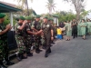 Upacara pelepasan Dandim 0709/Kebumen Letkol Inf Dany Rakca Andalasawan, S.A.P