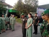 Upacara pelepasan Dandim 0709/Kebumen Letkol Inf Dany Rakca Andalasawan, S.A.P