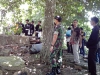Komandan Kodim 0709/Kebumen Letkol. Inf. Dany Rakca Andalasawan, S. Ap. saat berada di areal pertabatan Brawijaya V di Suratrunan Alian Kebumen.