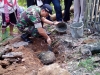Peletakan Batu pertama Oleh Komandan Kodim 0709/Kebumen Letkol. Inf. Dany Rakca Andalasawan, S. Ap