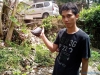 Penemuan kapak batu di Sadang Kulon - Kebumen