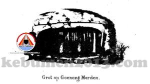 Temuan Candi Gua di Merden pada masa kolonial